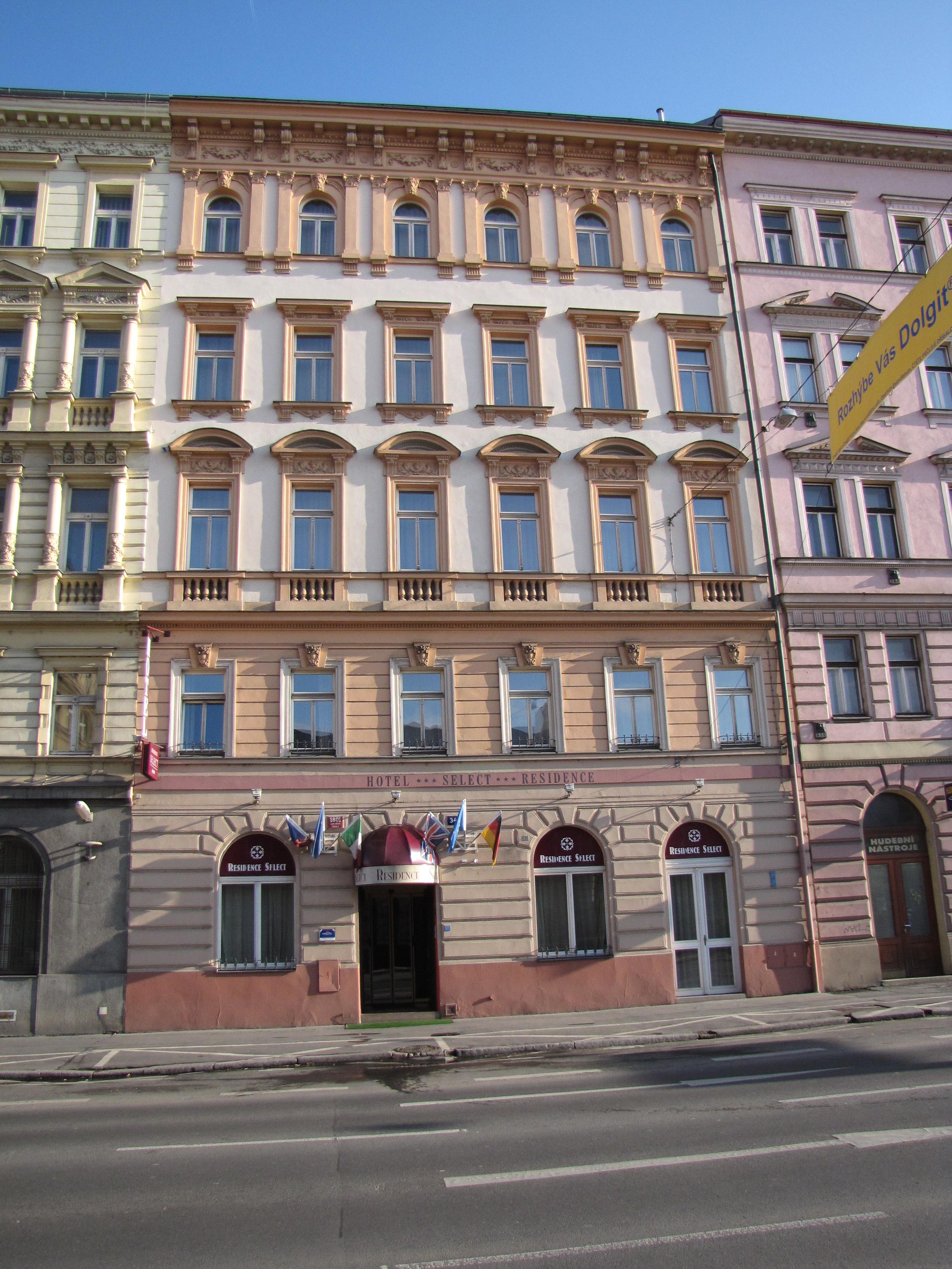 Hotel Residence Select Prague Ngoại thất bức ảnh